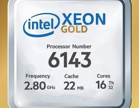 مشخصات پردازنده Intel Xeon Gold 6143